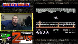8-bit Challenge #54: Ghosts ‘n Goblins (Novabug Vs Zeusdaz)