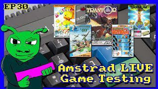 Amstrad Game Testing LIVE Ep 30 Feat Spitfire 40 & Trantor