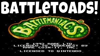 Battletoads in Battlemaniacs SNES LP