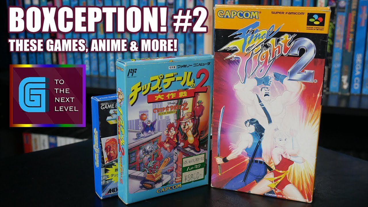 Boxception! #2 – Retro Game Pickups – Now w/ More Nintendo! – G to the Next Level