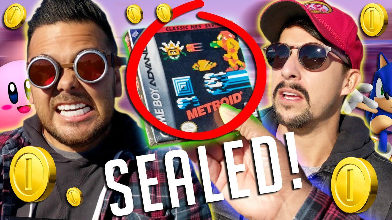 Flea Market PICK UPS in the wild – SEALED METROID