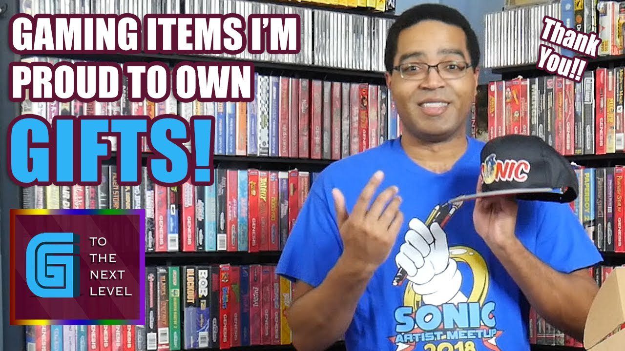 Gifts! Sonic Swag! And More! – Gaming Items I’m Proud to Own SPECIAL – G to the Next Level