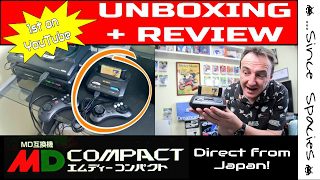 Mega Drive Compact (Genesis) Unboxing + Review – 1st on Youtube!!!