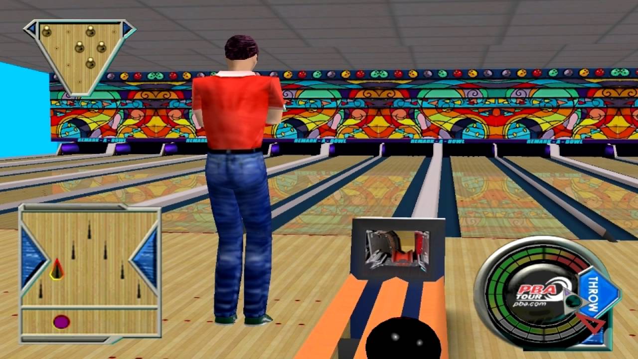 PatmanQC plays PBA Bowling 2001 for PC