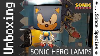 Sonic the Hedgehog “Hero Lamps” Unboxing – 1st On YouTube!!!