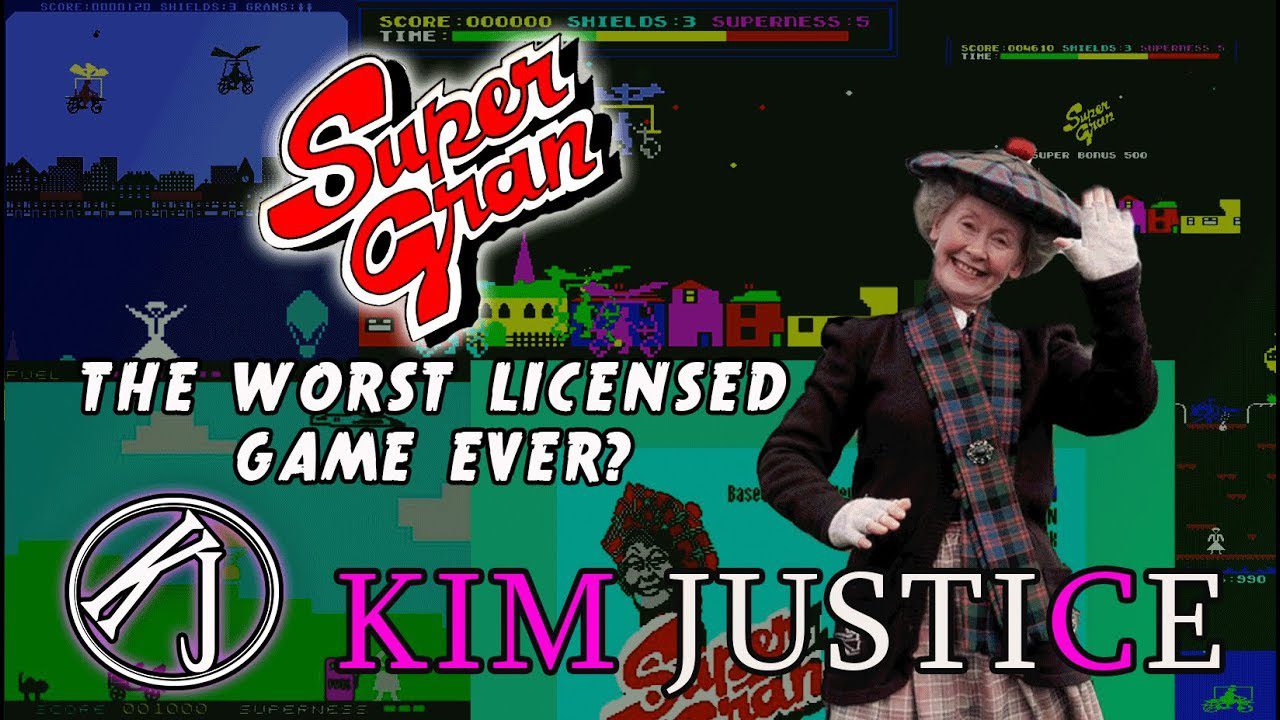 SUPER GRAN: FROM BAFFLING KIDS TV SHOW TO WORST LICENSED GAME EVER | Kim Justice