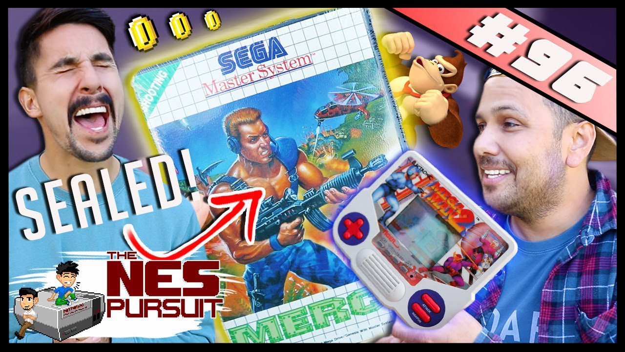 TheNesPursuit – The SCORES don’t stop! Episode 96 – SEALED Sega Master System surprise