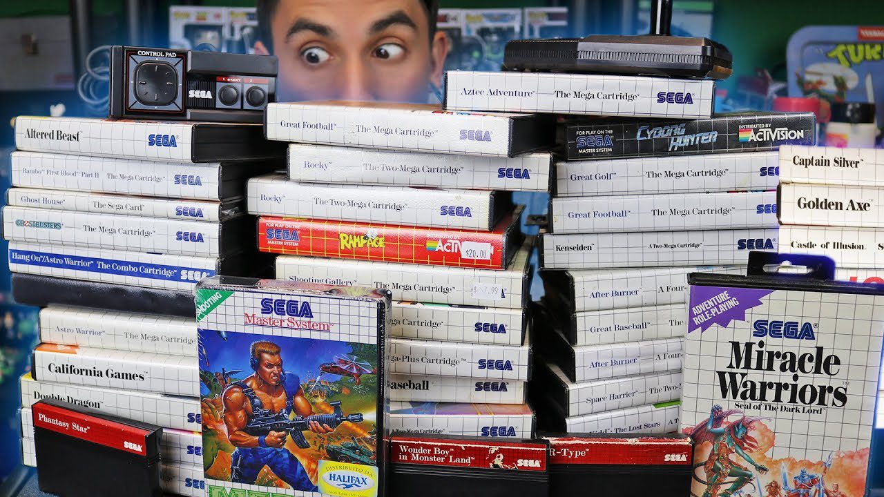 Boxed Sega Master System Collection – How a Sega addiction was cured