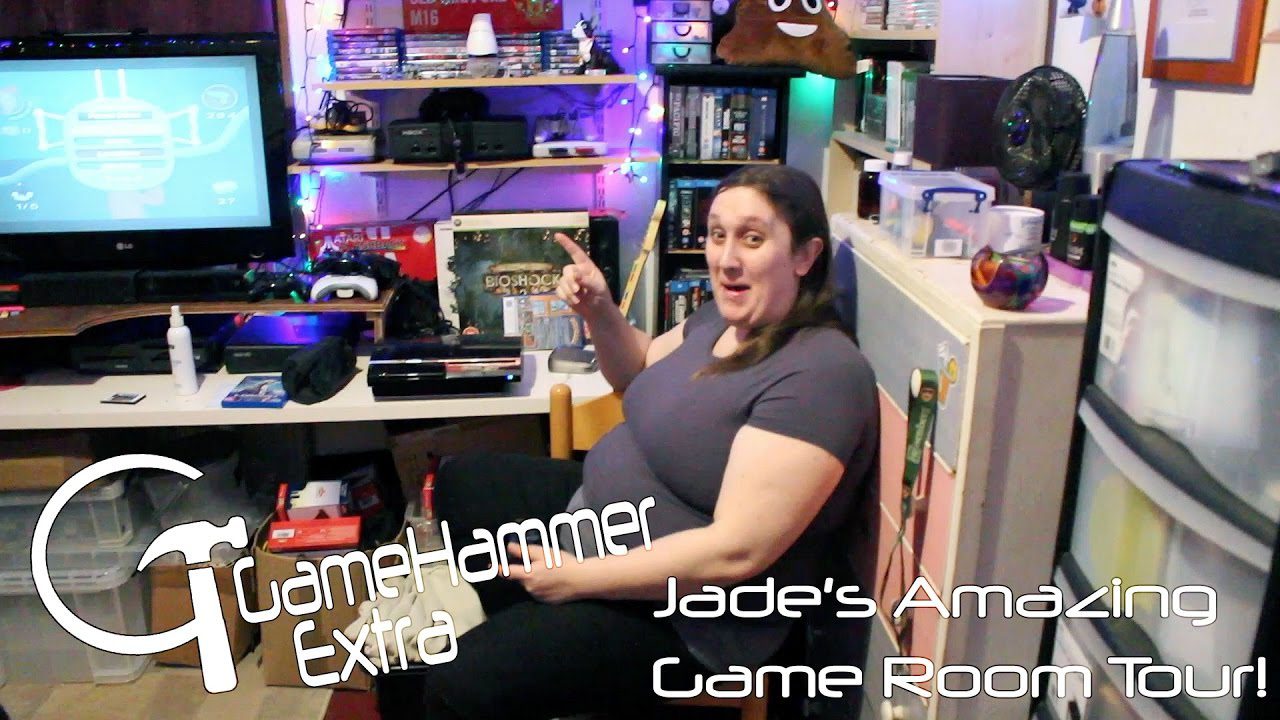 Jade’s Amazing Game Room Tour! – GameHammer Extra