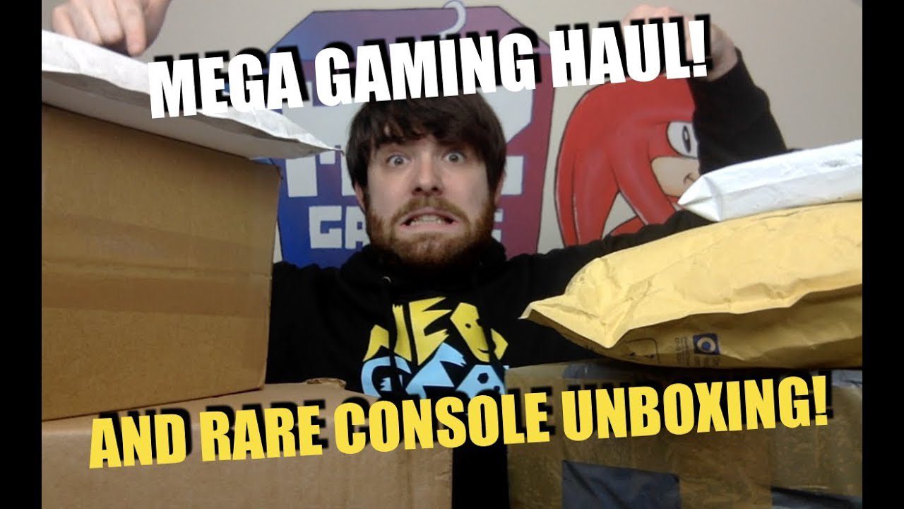 Mega Gaming Haul & Rare Console Unboxing Vid – NeoGeo CD