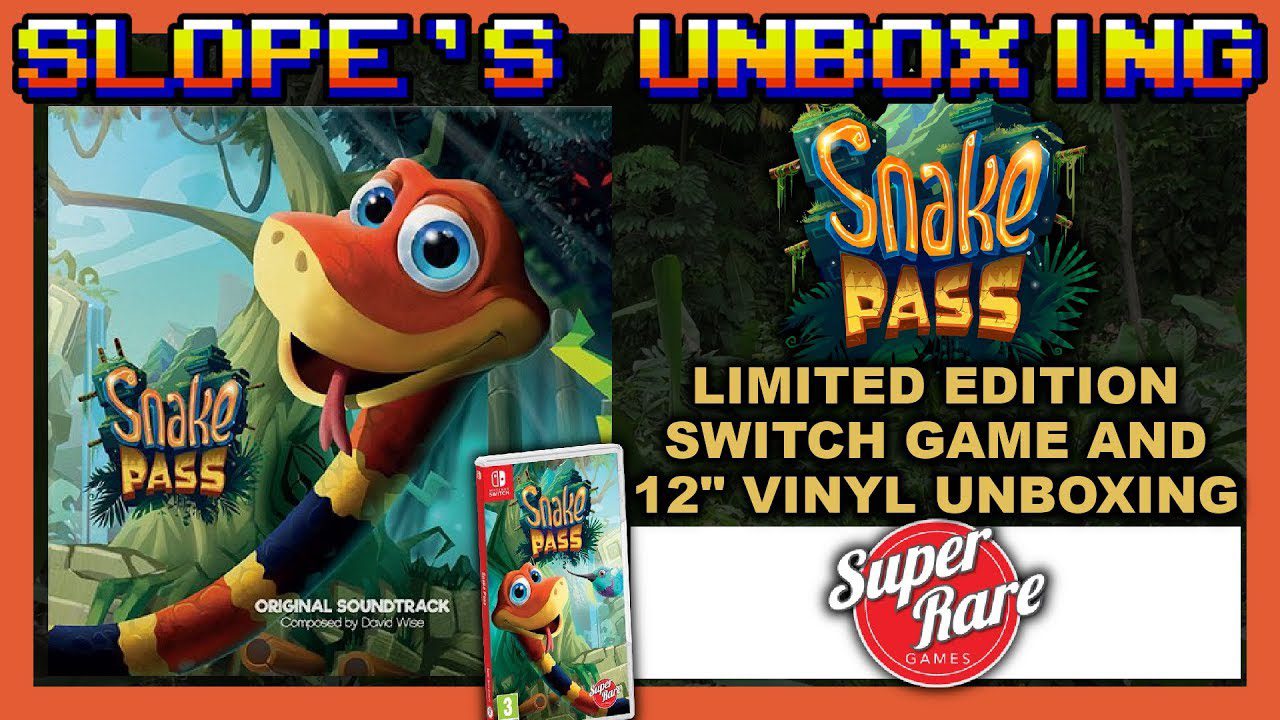 Snake Pass LIMITED EDITION 12″ Vinyl and Switch game UNBOXING – SGR