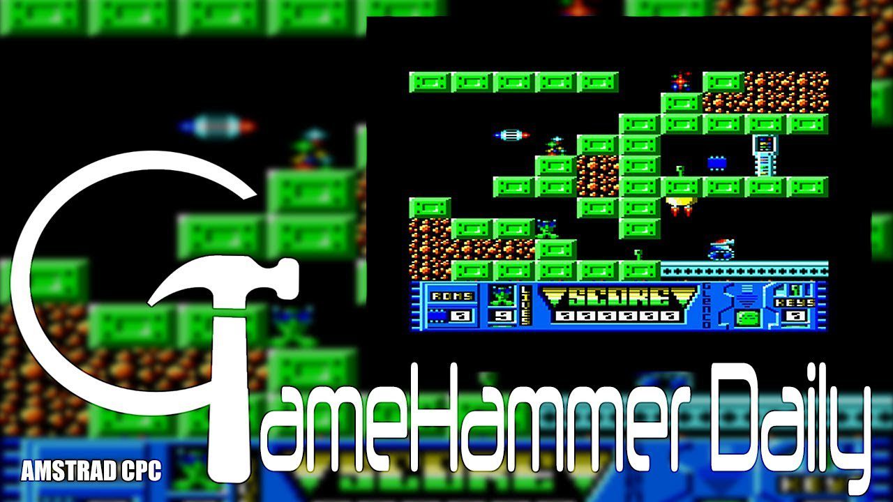 Space Froggy review   Amstrad CPC   GameHammer Daily