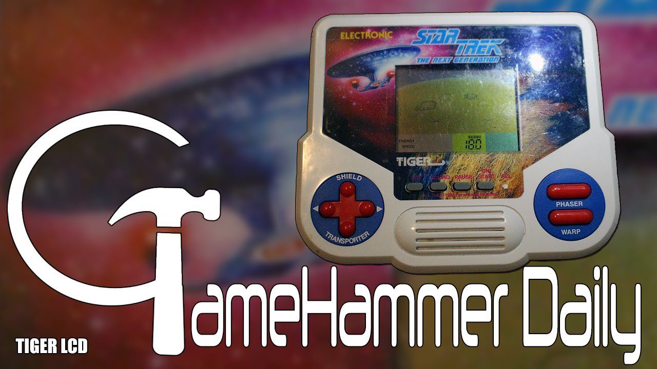 Star Trek The Next Generation review – Tiger LCD Game – GameHammer Daily