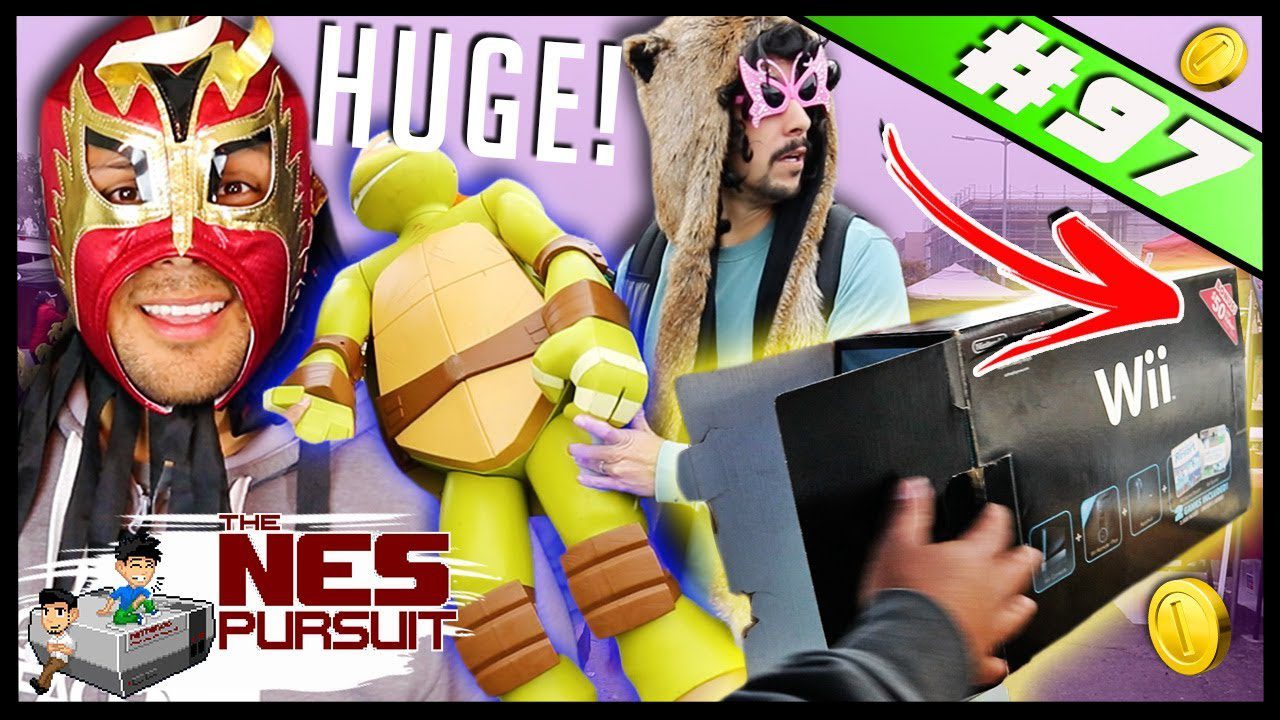 TheNesPursuit – As Big as RETRO gets – $5 STUPID gift CHALLENGE – Episode 97
