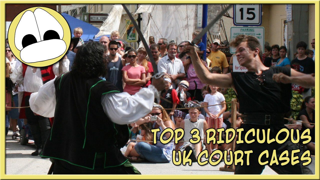 TOP 3 RIDICULOUS UK COURT CASES