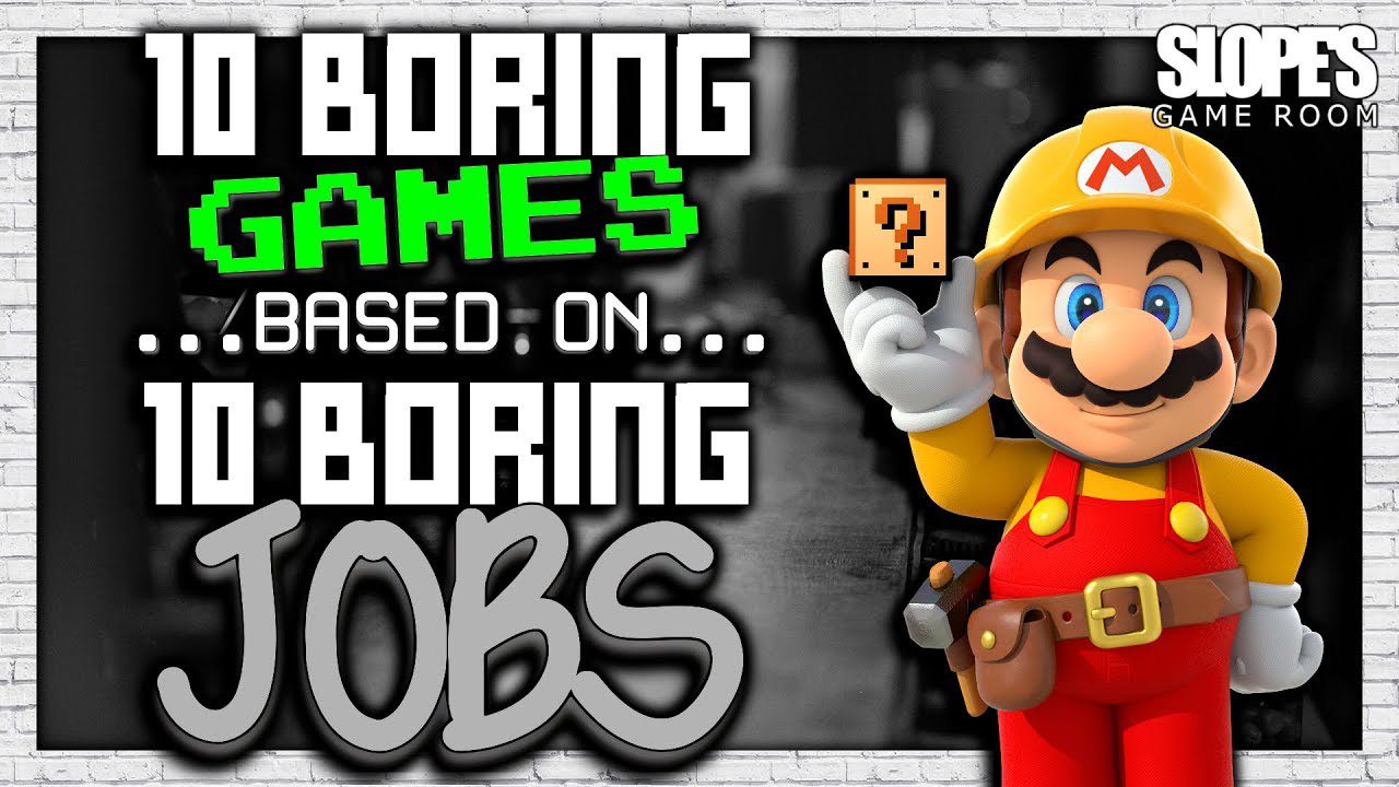10 BORING Games based on 10 BORING Jobs – SGR