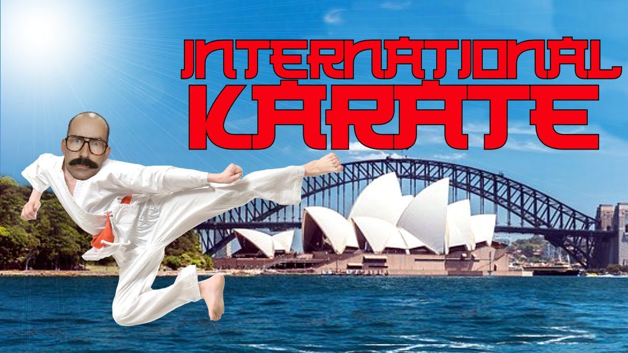 Derek high kicks his way through INTERNATIONAL KARATE and reviews American NInja
