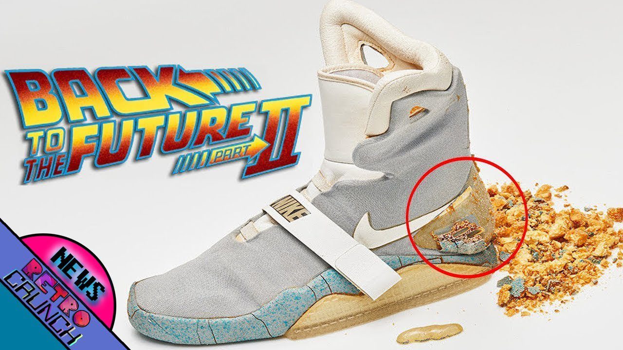 Original 1989 Back To The Future II Shoes are Crumbling and Being Sold On EBAY