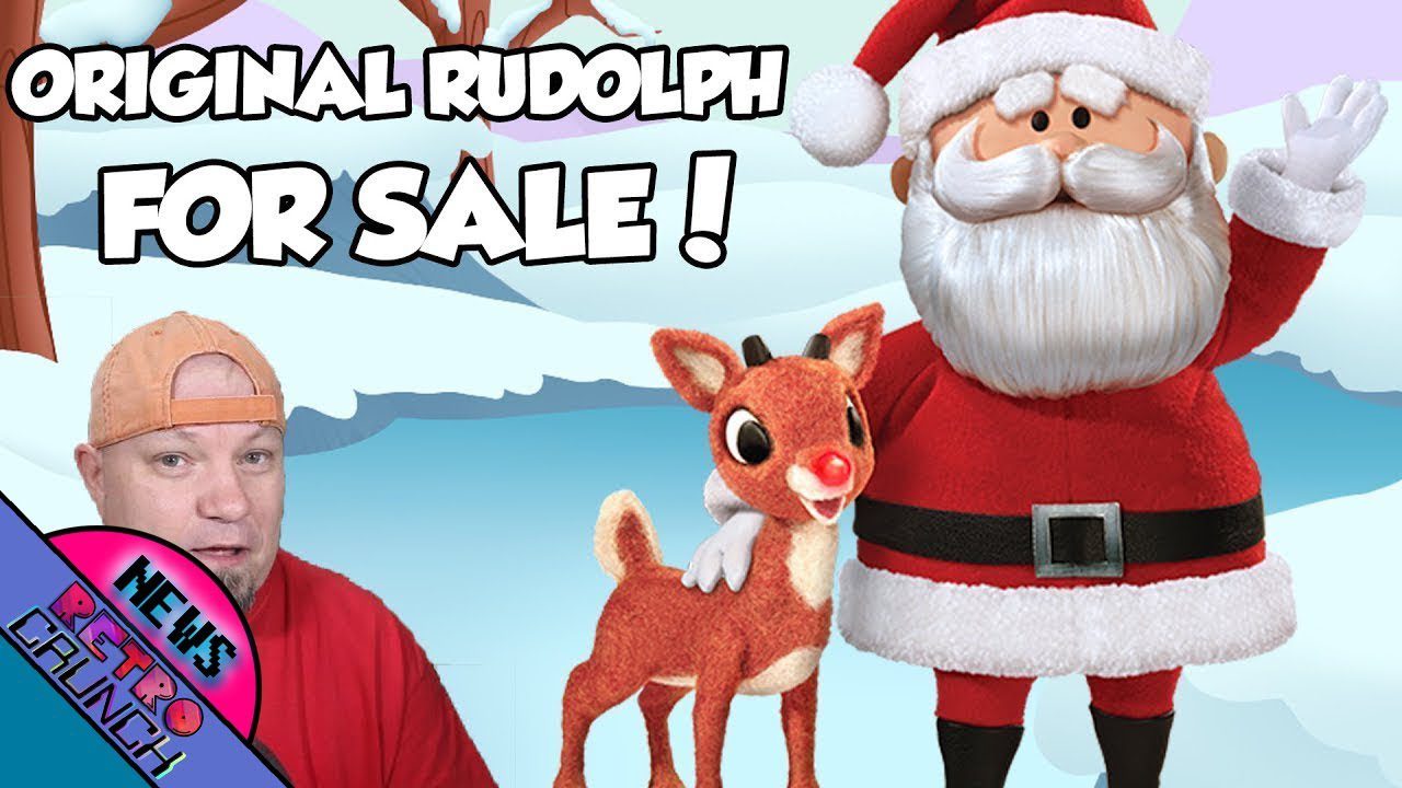 Original Rudolph Puppet On EBAY!