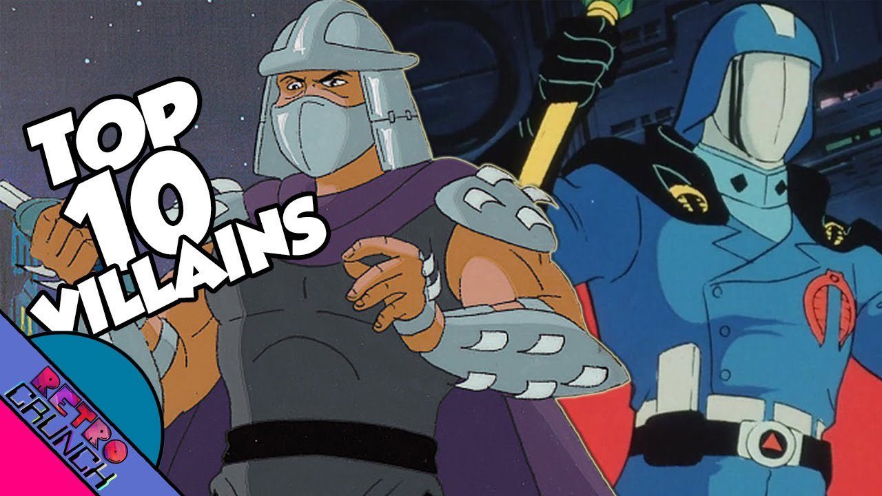 Top 10 Cartoon Villains From The 80’s