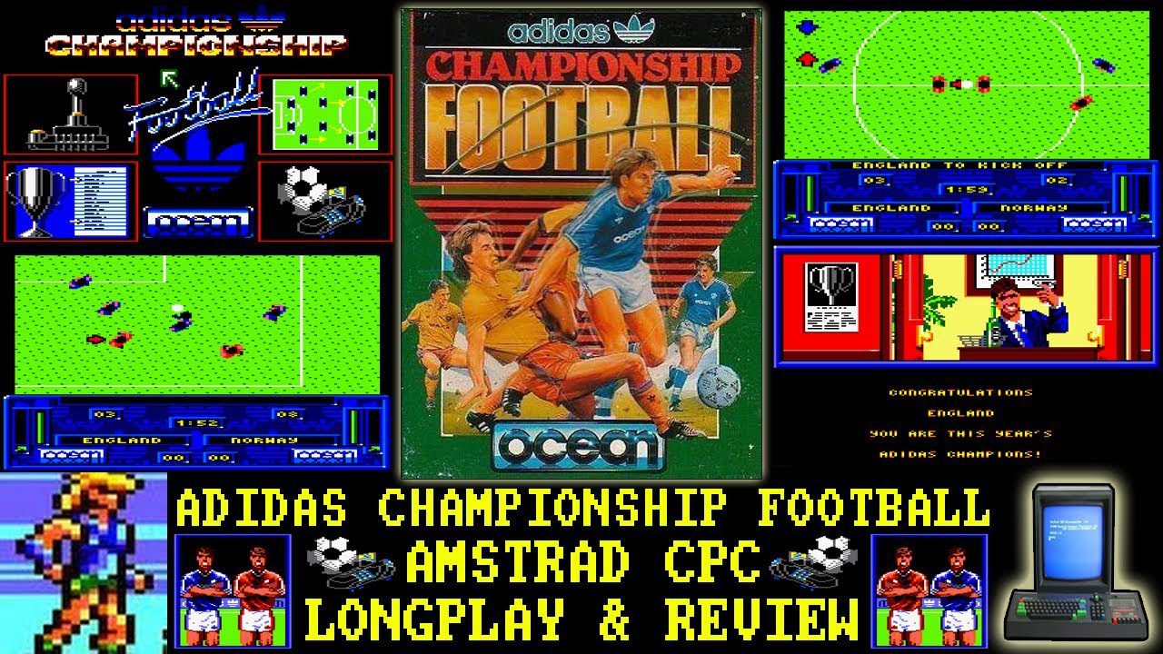 [AMSTRAD CPC] Adidas Championship Football – Longplay & Review