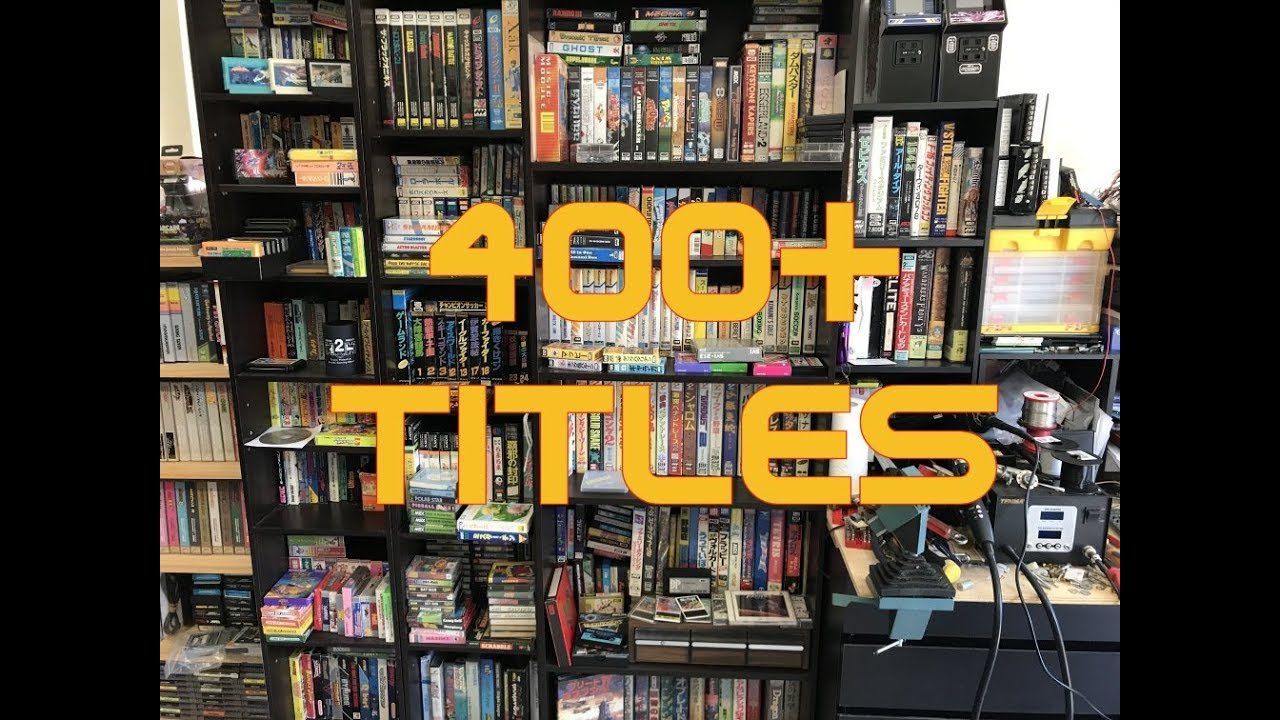 MSX Games Collection Tour, 400+ Titles – March 2019