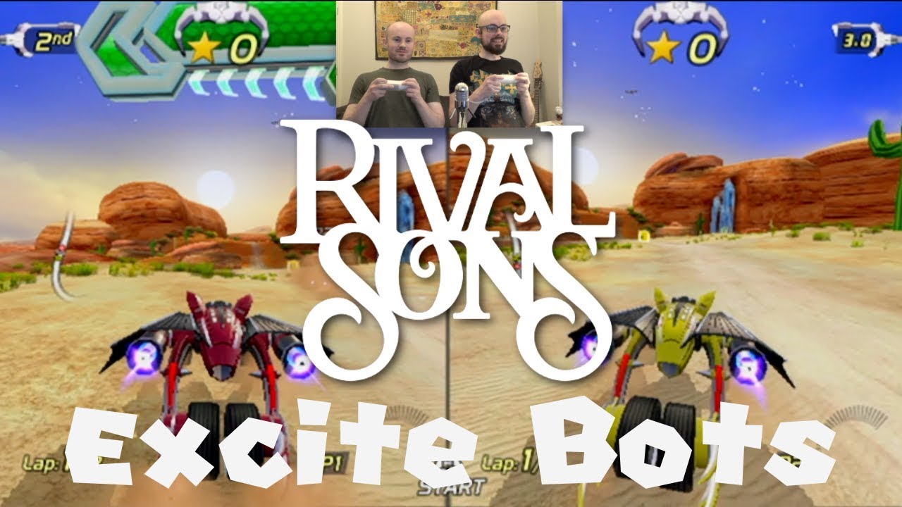 Rival Sons Compete! Excite Bots: Trick Racing