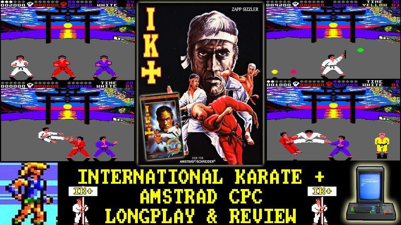 [AMSTRAD CPC] IK+ (International Karate Plus) – Longplay & Review