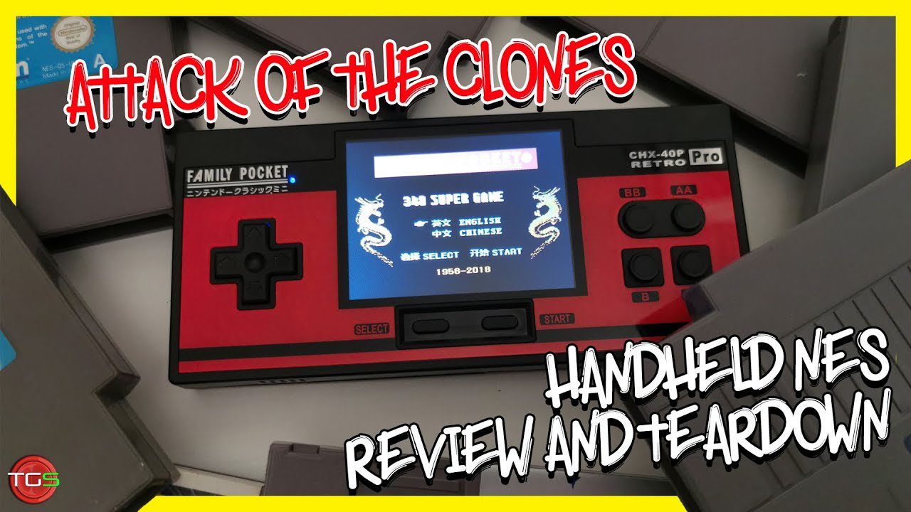 Family Pocket – NES Clone Handheld – Review & Teardown (GearBest)