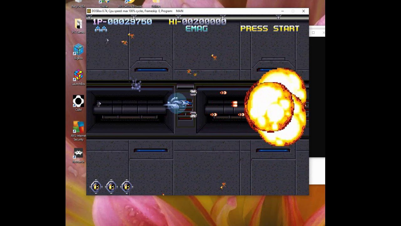 Mark Plays… SideLine (MS-DOS)(Shmup)(Horizontal)[DOSBox]