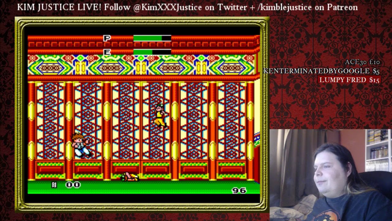 Playing some Sega Master System Games! – Kim Justice LIVE