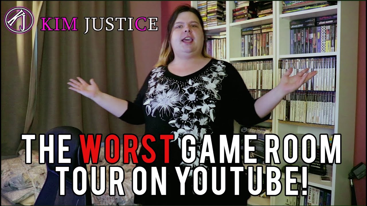 THE WORST GAME ROOM TOUR ON YOUTUBE | Kim Justice