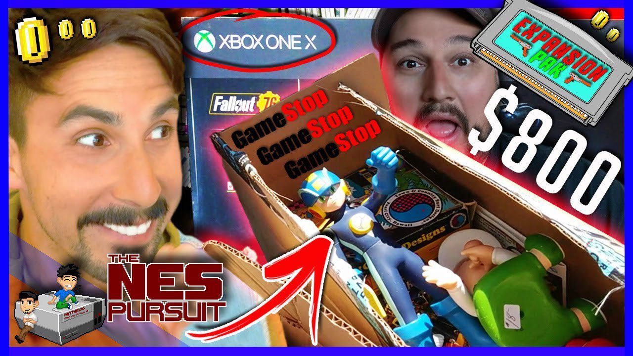 TheNesPursuit Expansion Pak – $800 GAMESTOP TRADE – Trading Retro Games and TOYS to Gamestop