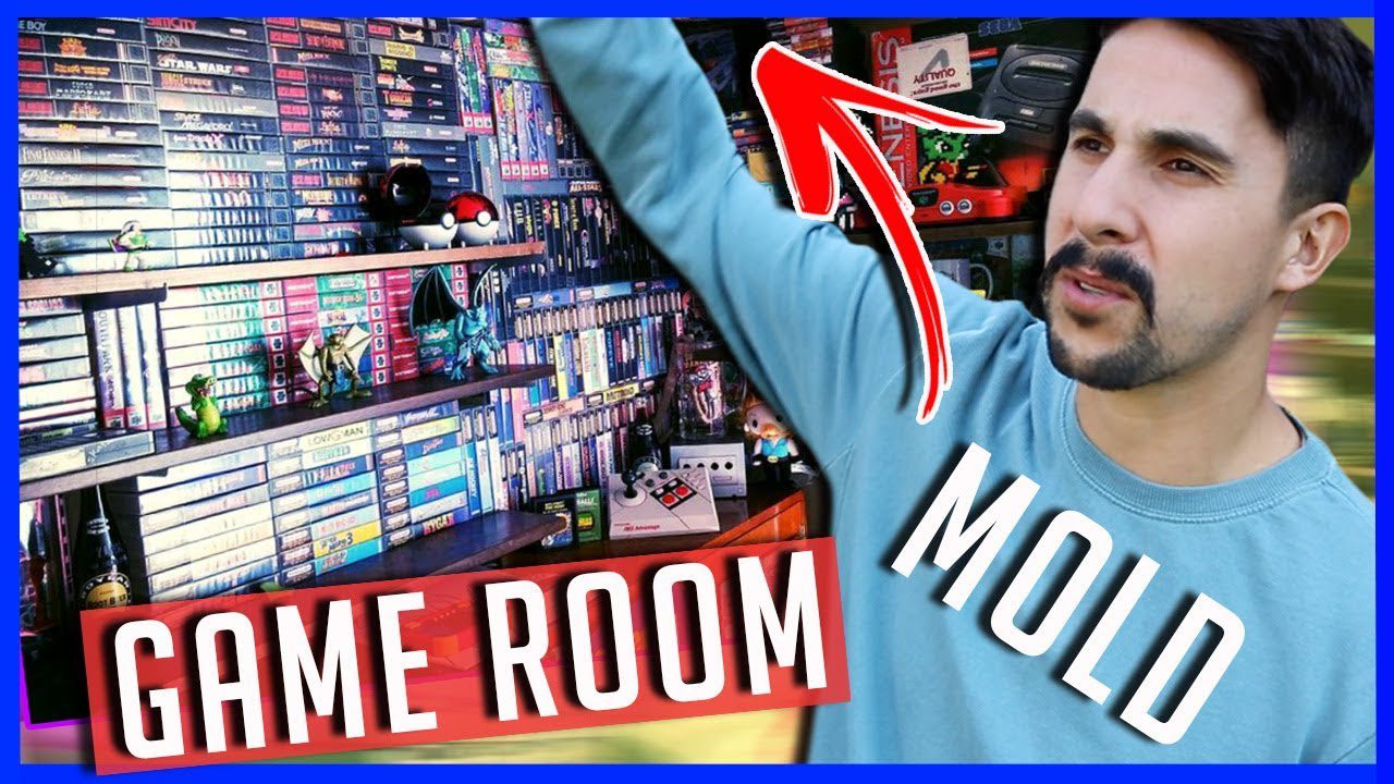 WHAT HAPPENED TO THE GAME ROOM? HOW MOLD RUINED THE GAME ROOM – GAME ROOM TOUR