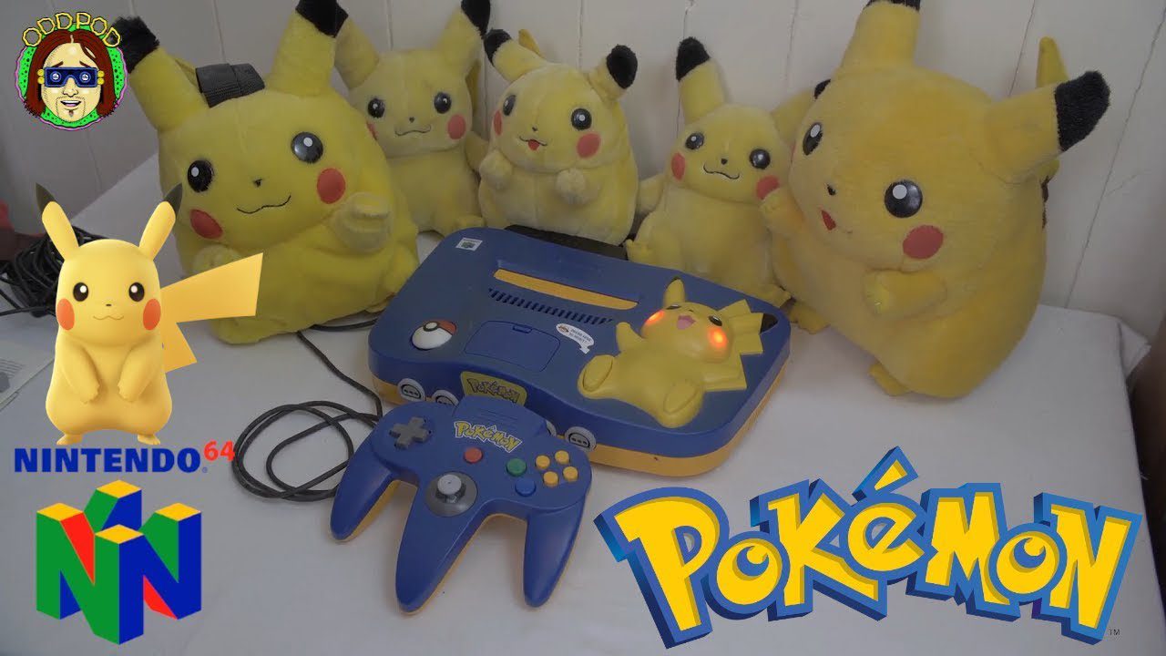 Pikachu N64 – Pokemon Console | Odd Pod