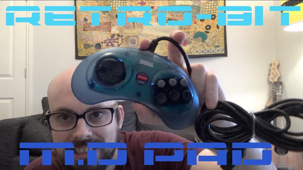 Retro-Bit Mega Drive Arcade Pad – Unboxing and Review