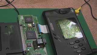 Sega Nomad Repair Part 1 (From RetroGameRevival) – Screen, Capacitors & Blown TR201