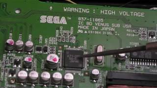 Sega Nomad Repair Part 3 (SMD Cap Removal Techniques, Master System Support, Battery Fault & More)