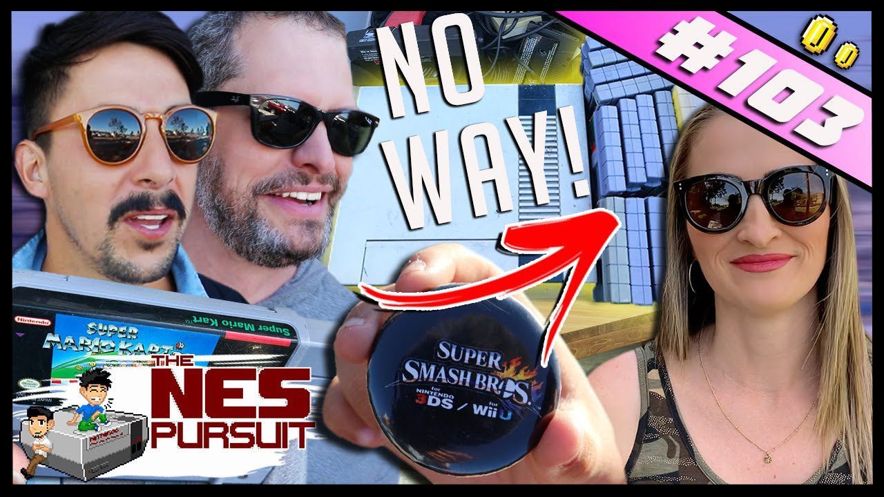 TheNesPursuit – BUCKETS FILLED with RETRO GAMES – Super NINTENDO garage sale HAUL – Episode 103