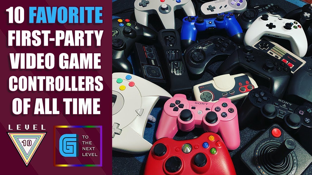 10 Favorite Video Game Controllers of All-Time (First-Party) -Level 10- G to The Next Level Top 10