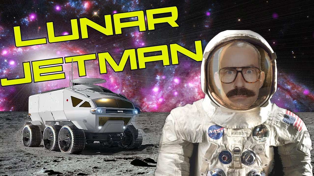 Derek plays LUNAR JETMAN and review Blind Fury