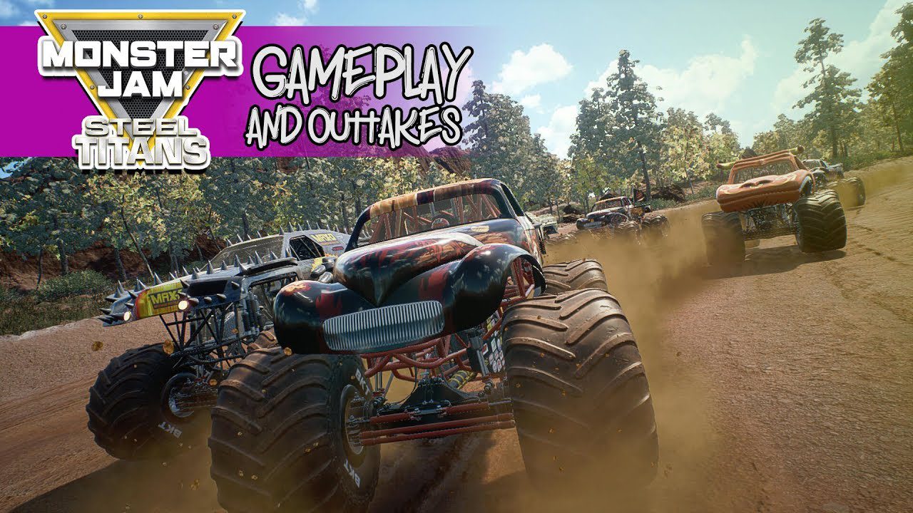 Monster Jam Steel Titans – PC Gameplay [Tutorials & Outtakes]