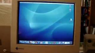 Old VLOGS (2005) booting OS X on the G4 Powermac