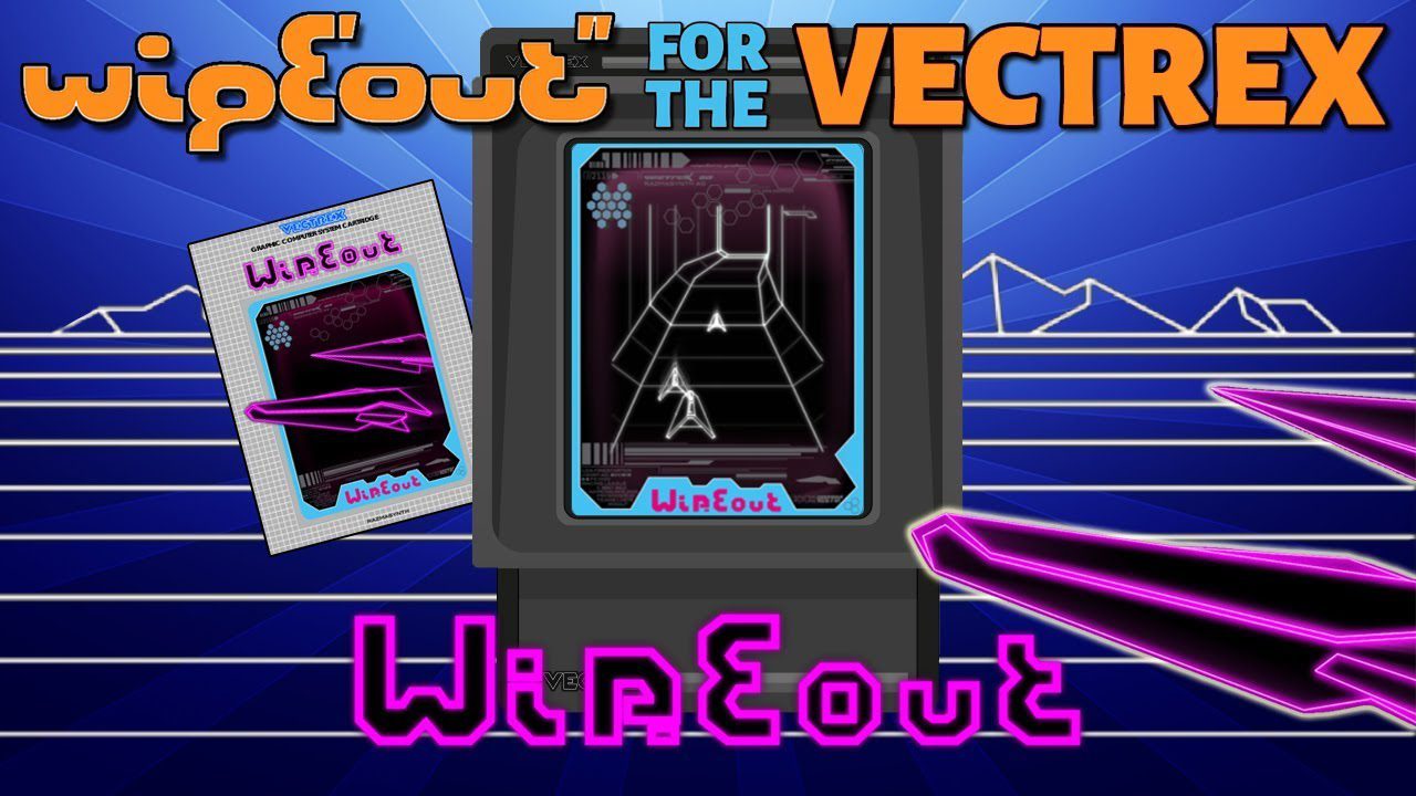 WIREOUT – Wipeout for the Vectrex?
