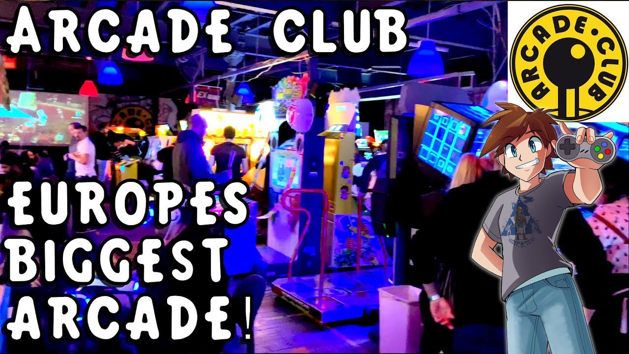 Arcade Club in Bury, UK. The Best Arcade I’ve Seen Outside Of Japan!