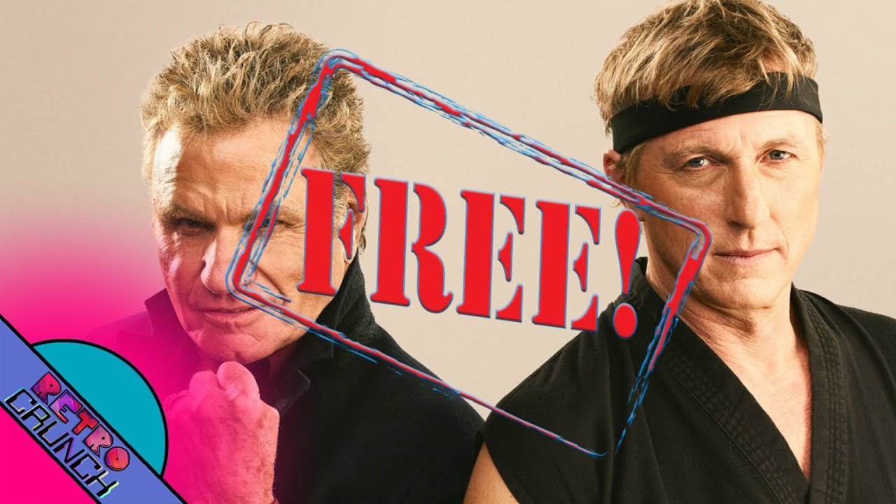 Cobra Kai Really Really Free This Time.  No Take Backs.  Seriously..