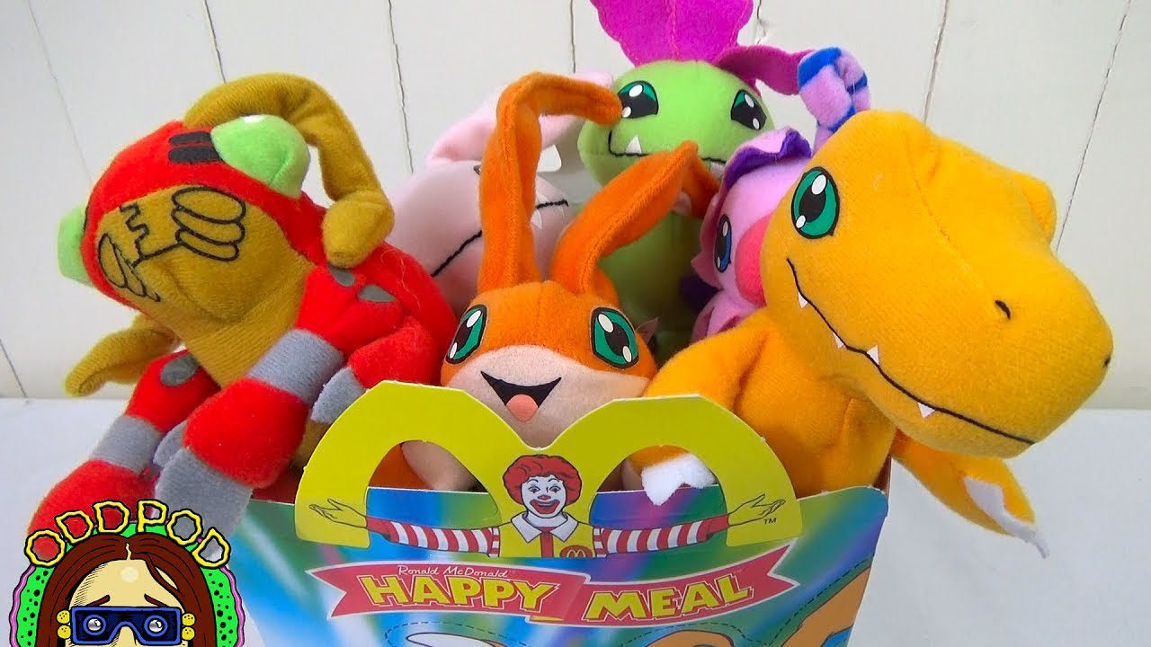 Digimon McDonalds Happy Meal Toys 2001 | Odd Pod