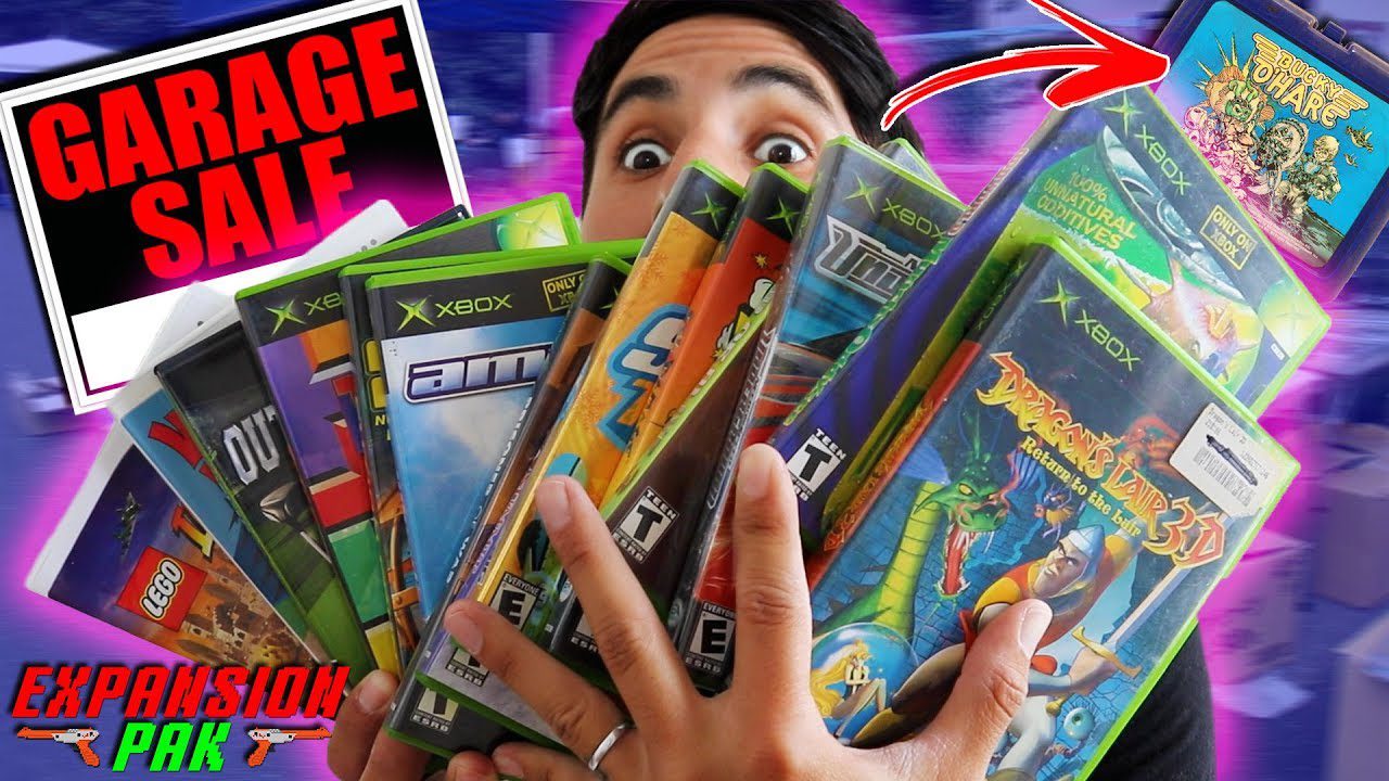 Garage Sale Retro Hunting VICTORY – Live Video Game hunting HAUL – TheNesPursuit Expansion Pak