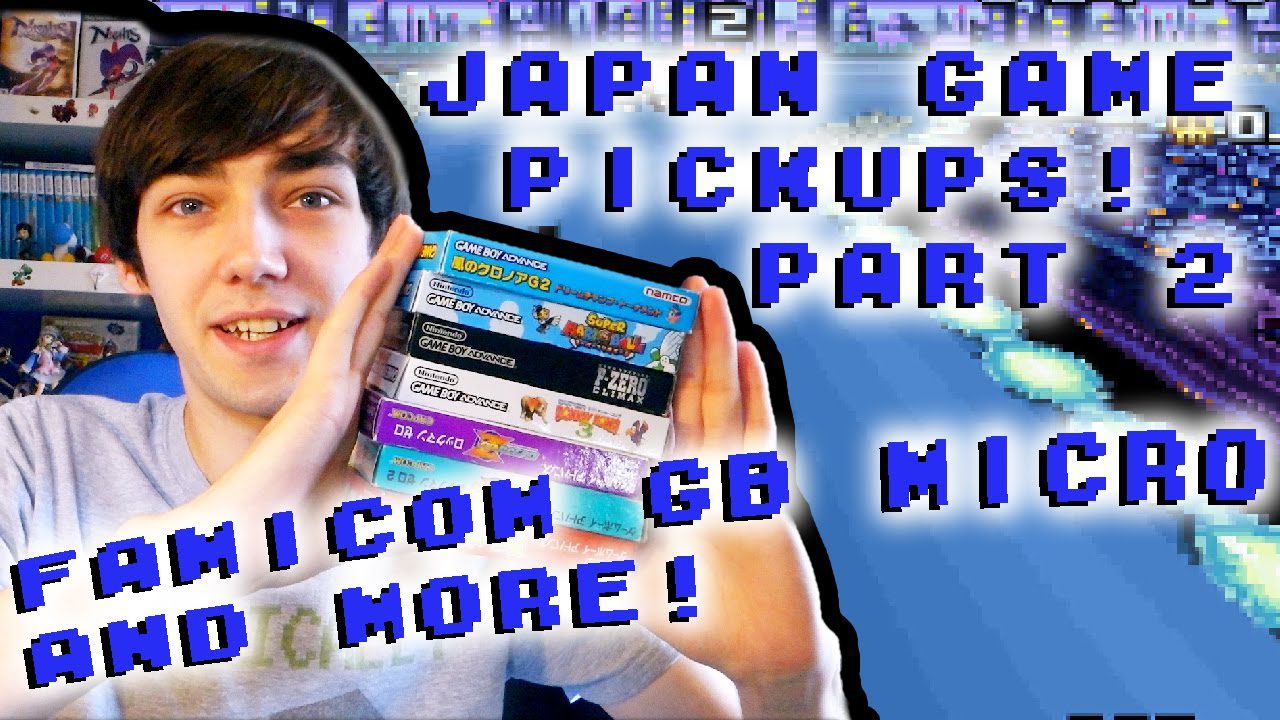 Japan Game Pickups Part 2: Famicom Gameboy Micro, GBA, Vita & Virtual Boy games!