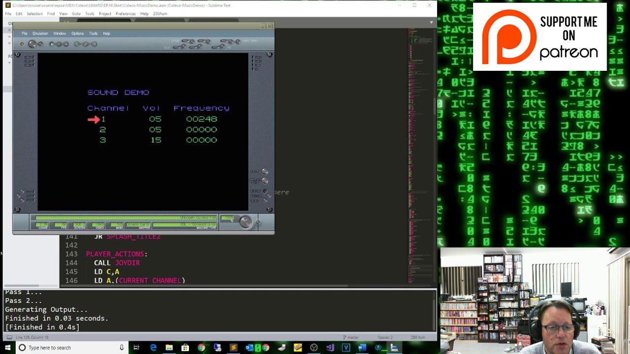 Lets Make A Retro Game – EP16 – Generating Sounds